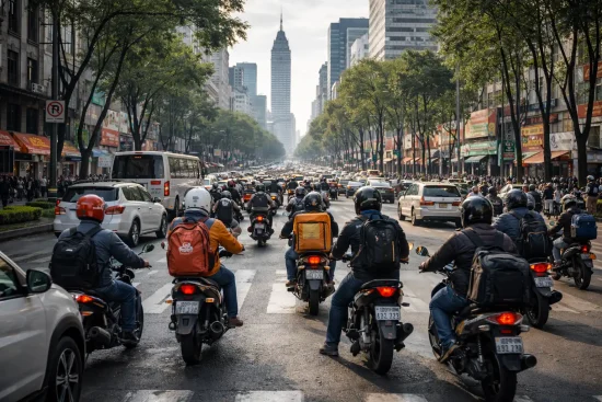 aumento de motos cdmx